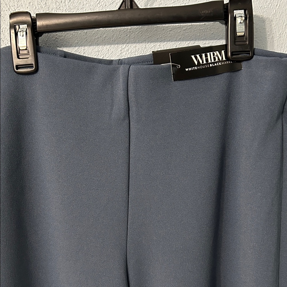 White House Black Market Slate Wide Leg Pants